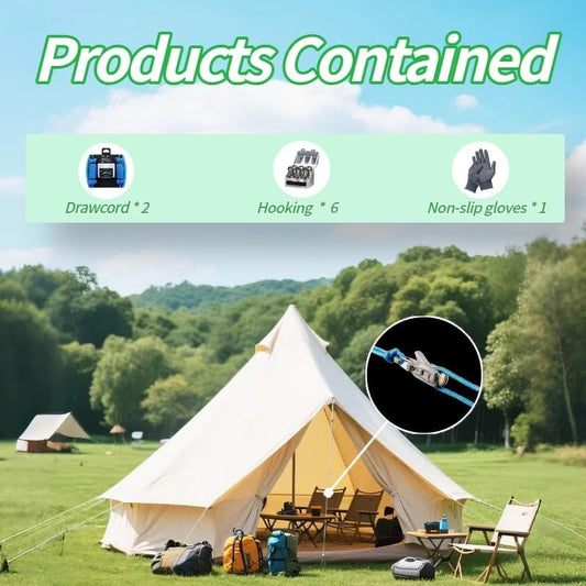 Adjustable Tension Camping Rope