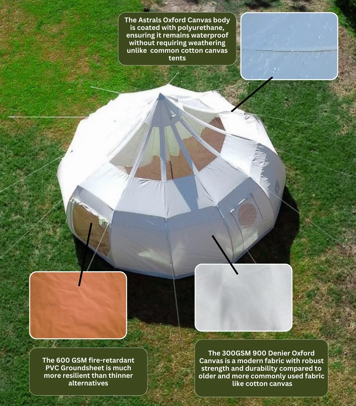 Astral Multi-Size Glamping Tent