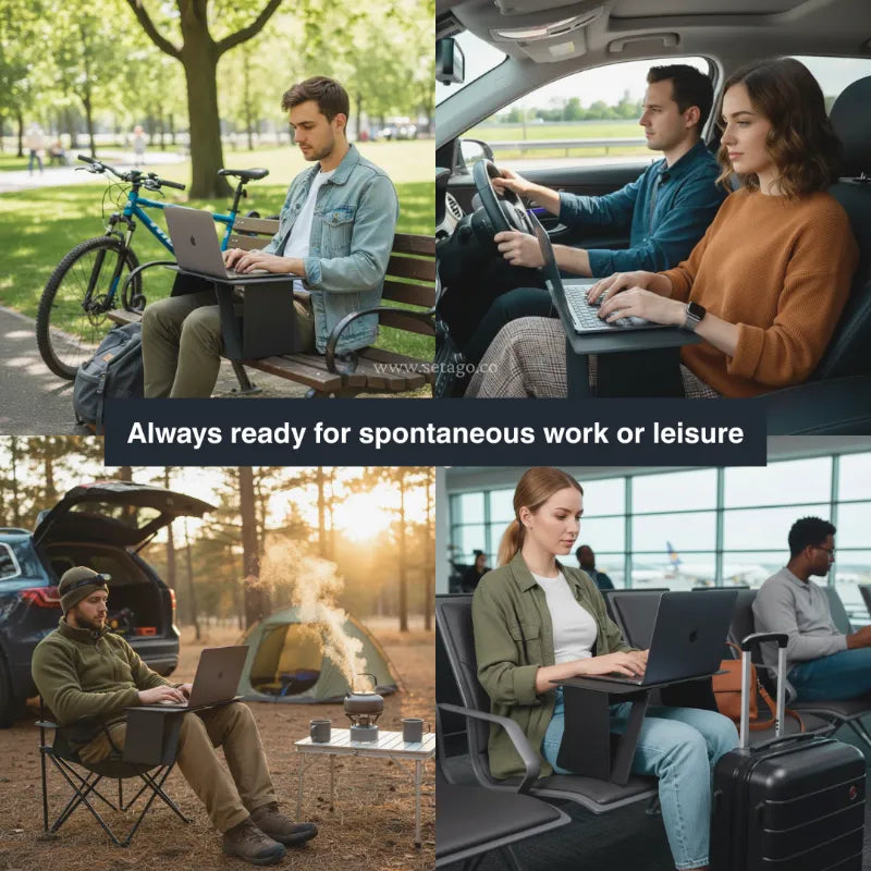 Autofold Pro Portable Foldable Car Desk