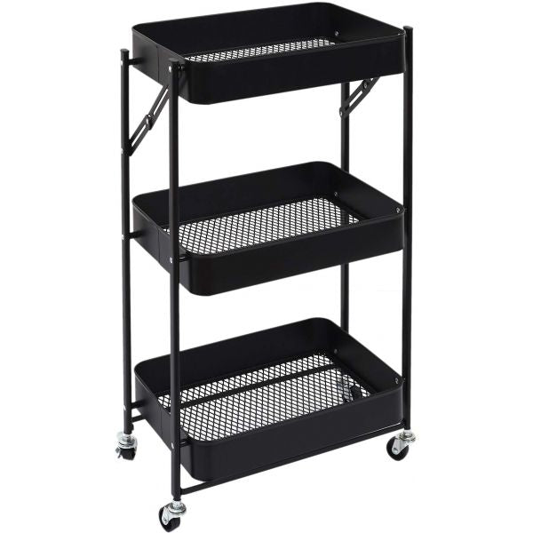 Foldable Space-Saving Ladder Rack